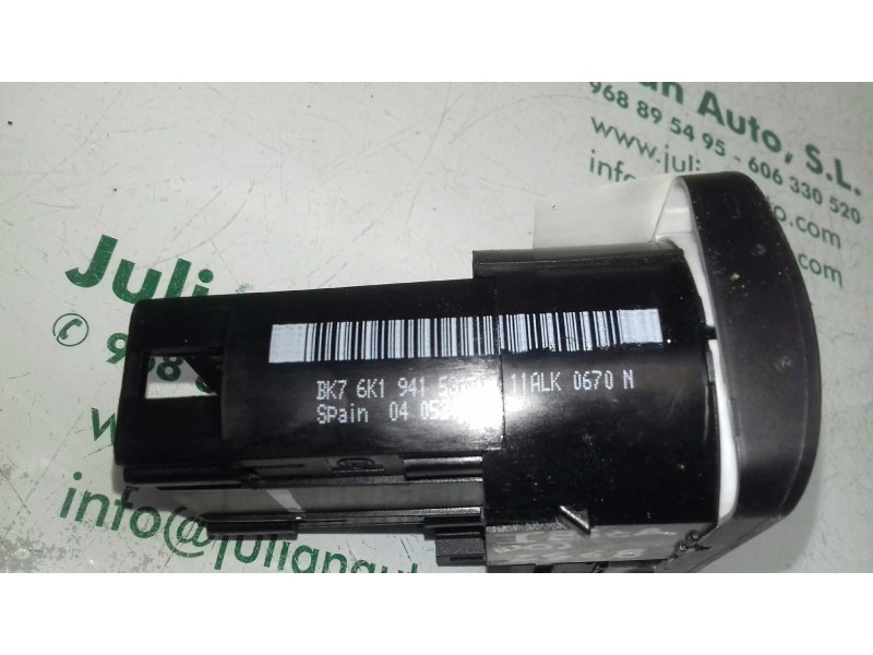 Recambio de mando luces para seat ibiza (6k1) select referencia OEM IAM 6K1941531AL 54070300 