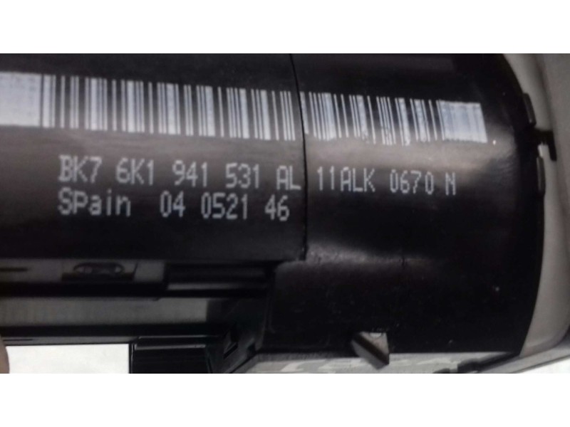 Recambio de mando luces para seat ibiza (6k1) select referencia OEM IAM 6K1941531AL 54070300 