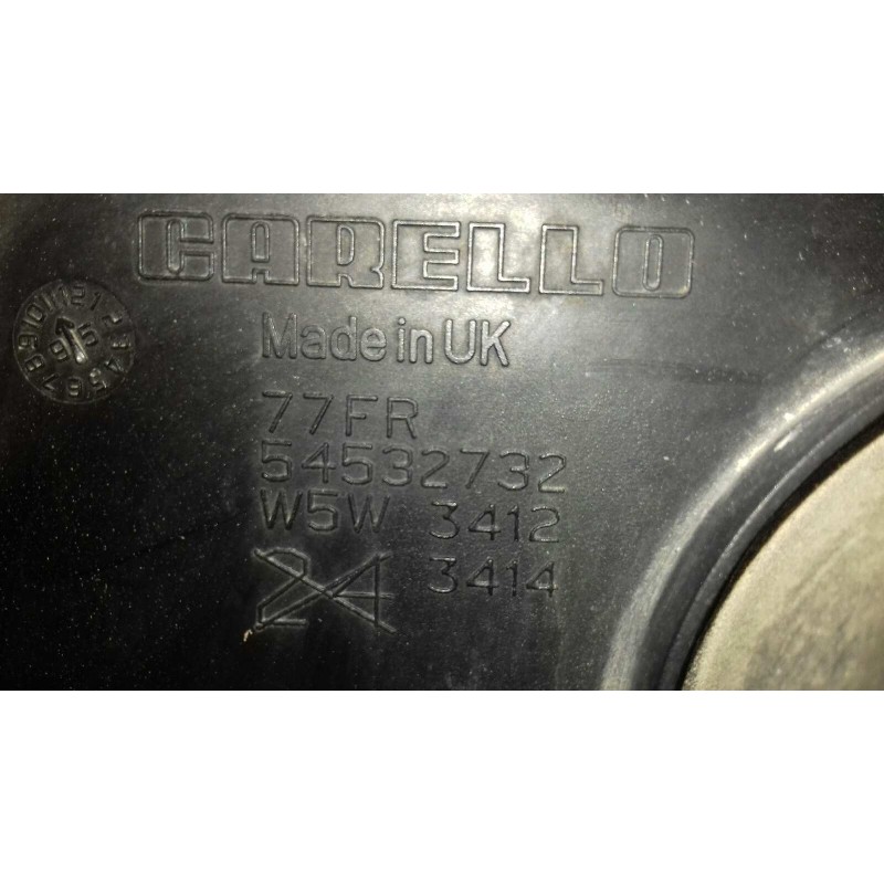 Recambio de faro izquierdo para mg rover serie 400 (rt) 420 sdi (4-ptas.) referencia OEM IAM 54532732  CARELLO