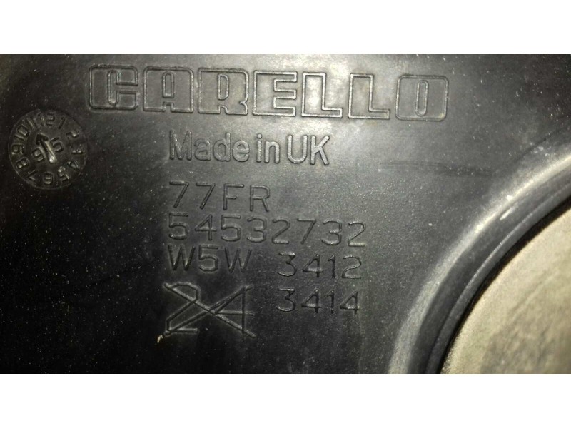 Recambio de faro izquierdo para mg rover serie 400 (rt) 420 sdi (4-ptas.) referencia OEM IAM 54532732  CARELLO