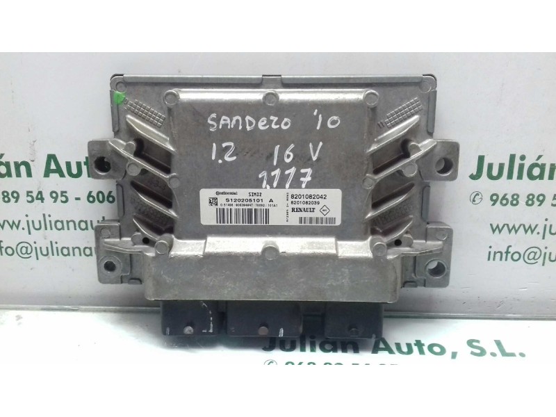 Recambio de centralita motor uce para dacia sandero ambiance referencia OEM IAM S120205101A 8201013757 KIT - CONTINENTAL