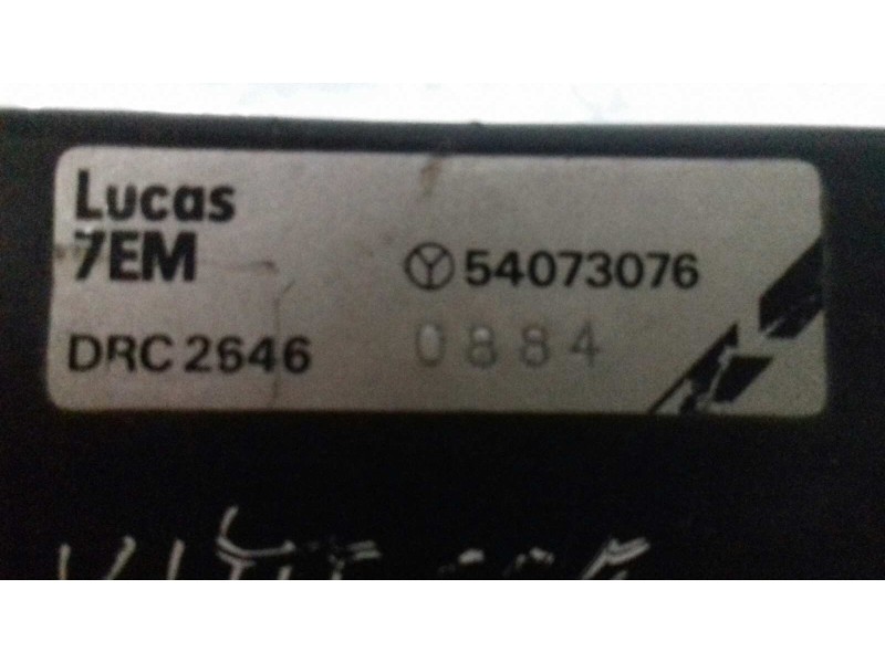 Recambio de modulo encendido para mg rover vitesse 1.6 referencia OEM IAM 54073076 LUCAS ROVER 3500