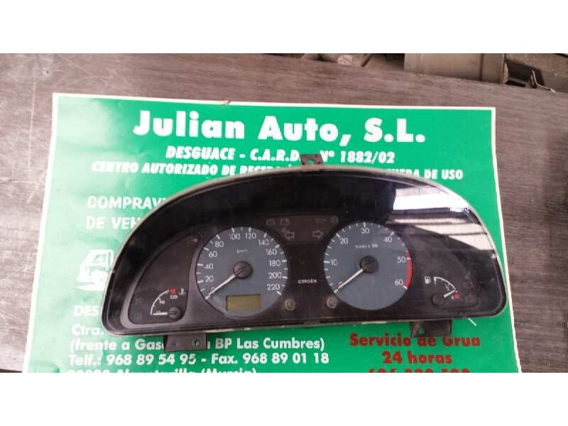 Recambio de cuadro instrumentos para citroen xsara berlina 2.0 hdi tonic (80kw) referencia OEM IAM 9643206580 26655171 
