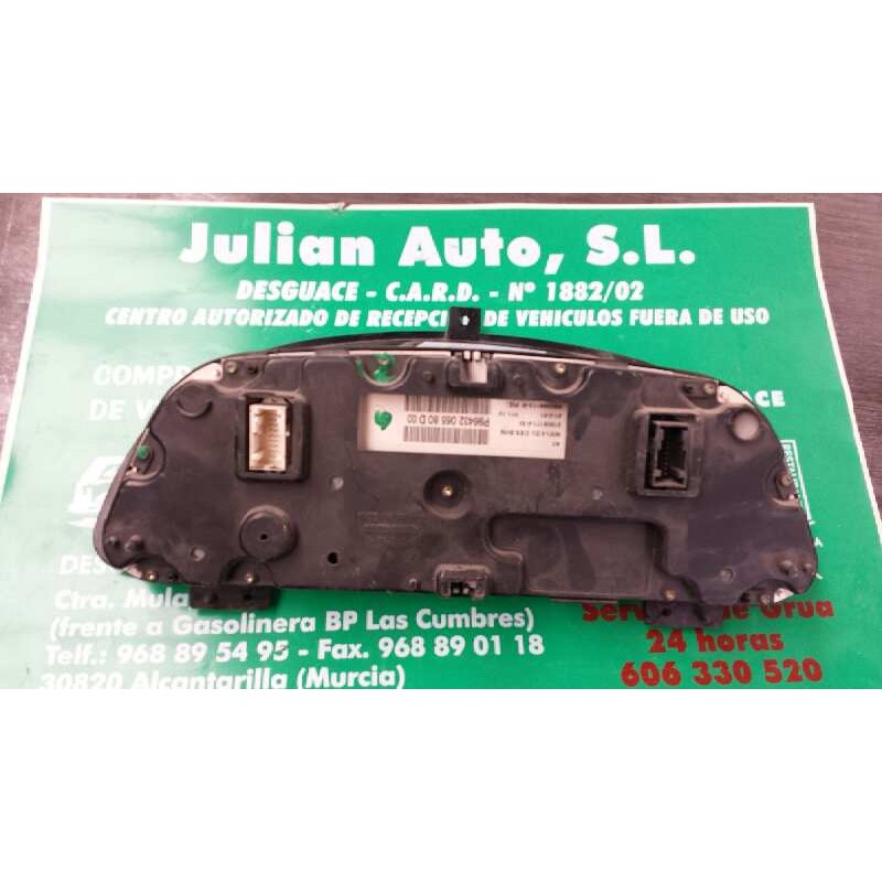 Recambio de cuadro instrumentos para citroen xsara berlina 2.0 hdi tonic (80kw) referencia OEM IAM 9643206580 26655171 