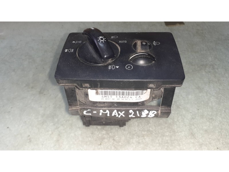 Recambio de mando luces para ford focus c-max (cap) ambiente (d) referencia OEM IAM 4M5T13A024CA  