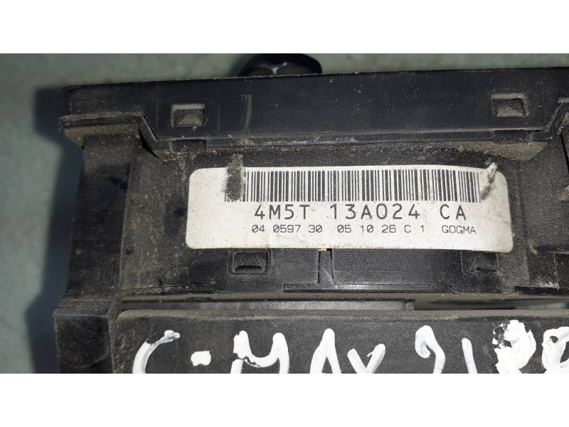 Recambio de mando luces para ford focus c-max (cap) ambiente (d) referencia OEM IAM 4M5T13A024CA  