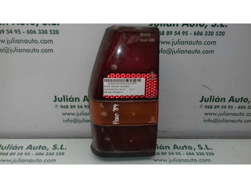 Recambio de piloto trasero izquierdo para volkswagen polo (861) gt referencia OEM IAM 871945111  