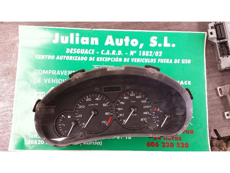 Recambio de cuadro instrumentos para peugeot 206 berlina x-line referencia OEM IAM 9645096180 503000300001 