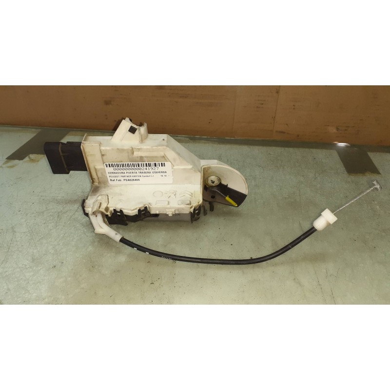 Recambio de cerradura puerta trasera izquierda para peugeot partner kasten confort l1 referencia OEM IAM PSA828406 A02923 A01453