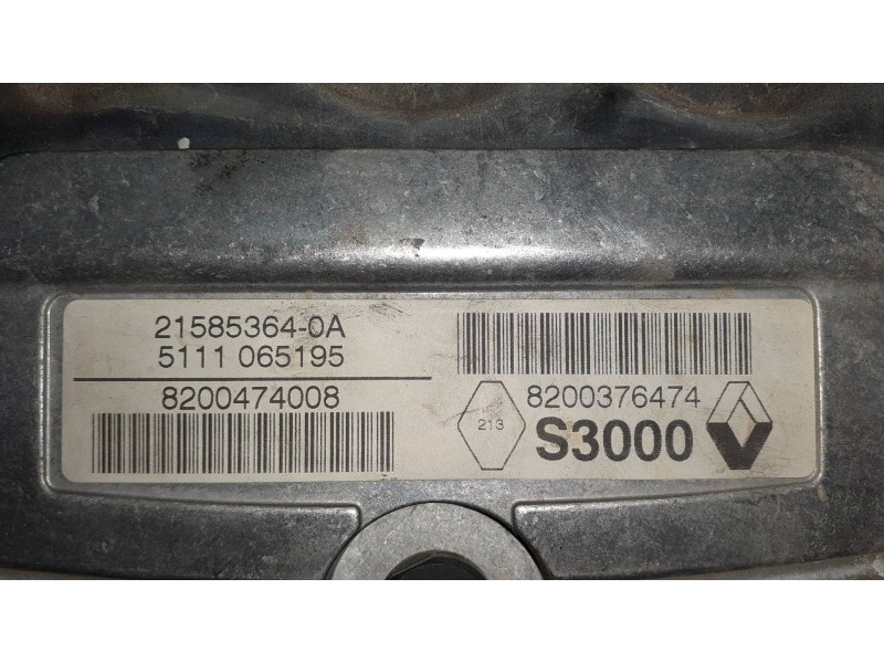 Recambio de centralita motor uce para renault modus confort dynamique referencia OEM IAM 8200376474 8200474008 215853640A