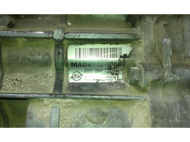 Recambio de caja cambios para ssangyong kyron 200 xdi premium 4wd referencia OEM IAM 4WDMFCSG MAD471200607 