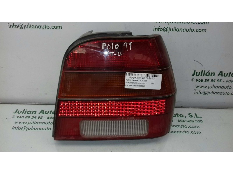 Recambio de piloto trasero derecho para volkswagen polo (801/803) gt referencia OEM IAM 9EL144376041  