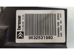 Recambio de motor elevalunas delantero derecho para citroen c5 berlina 2.0 hdi premier referencia OEM IAM 9632531980 104993105 B 2