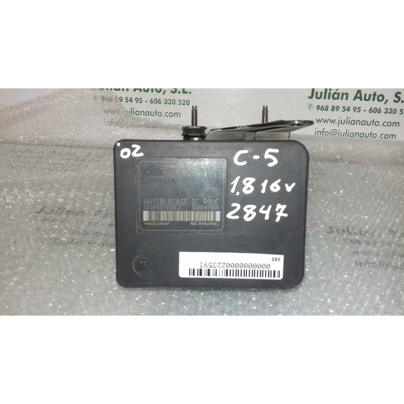 Recambio de abs para citroen c5 berlina 1.8 16v x referencia OEM IAM 9641767380 10096011103 10020600034 ATE