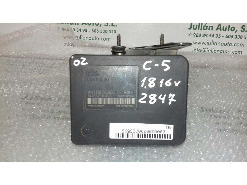 Recambio de abs para citroen c5 berlina 1.8 16v x referencia OEM IAM 9641767380 10096011103 10020600034 ATE