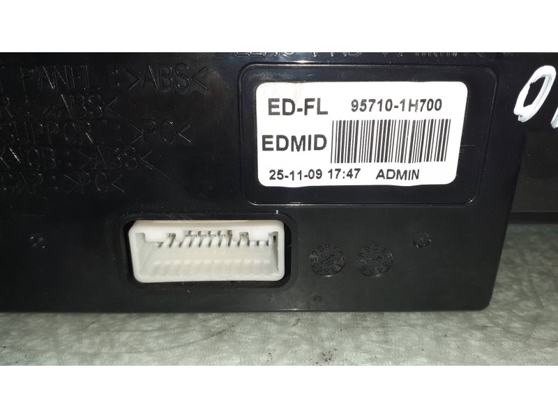 Recambio de pantalla multifuncion para kia cee´d active referencia OEM IAM 957101H700 091123 