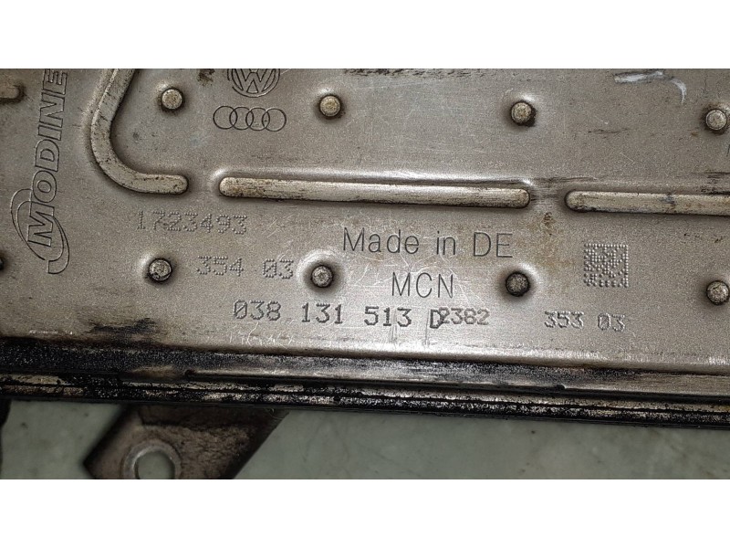 Recambio de enfriador egr para volkswagen golf v berlina (1k1) highline referencia OEM IAM 038131513D  