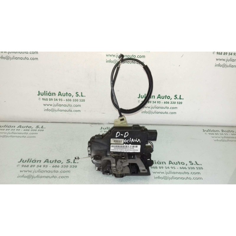 Recambio de cerradura puerta delantera derecha para skoda octavia berlina (1z3) tour referencia OEM IAM 3B1837016CA 992620300 4 