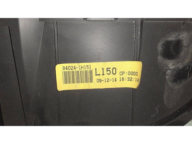 Recambio de cuadro instrumentos para kia cee´d active referencia OEM IAM 940241H151 9L15586 
