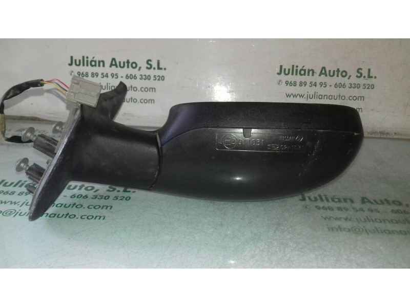 Recambio de retrovisor derecho para nissan micra (k12e) acenta referencia OEM IAM 12373010  ELECTRICO