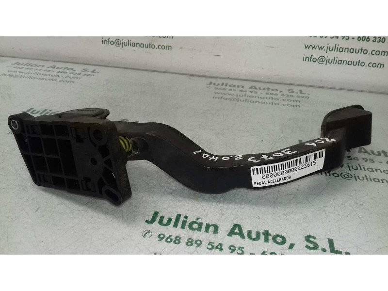Recambio de pedal acelerador para peugeot 206 berlina xs referencia OEM IAM 0280752237 9645852280 BOSCH