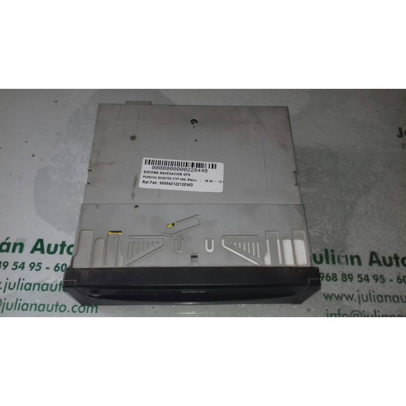 Recambio de sistema navegacion gps para porsche boxster (typ 986) básico referencia OEM IAM 99664212212EWD P0221017T744J 
