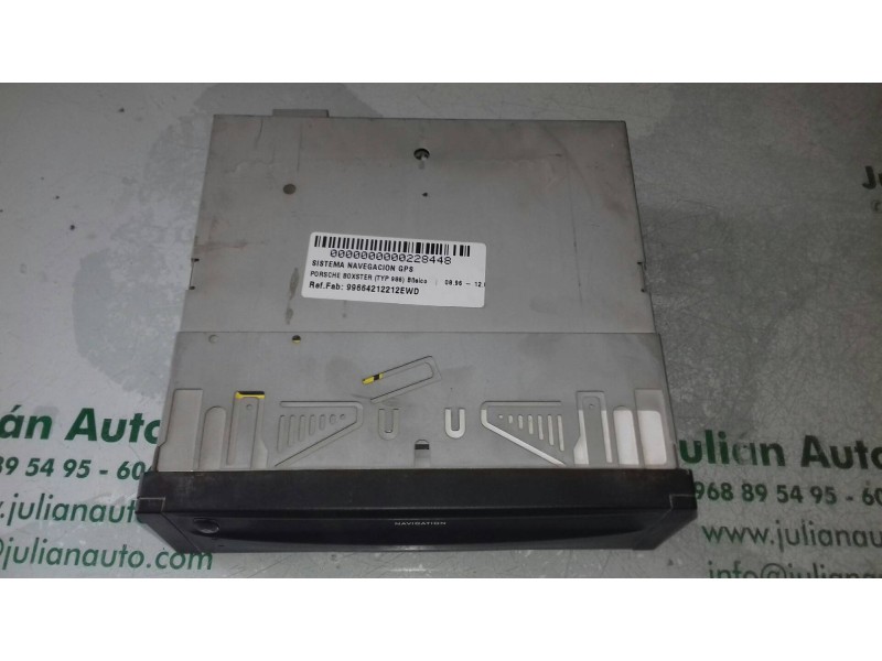 Recambio de sistema navegacion gps para porsche boxster (typ 986) básico referencia OEM IAM 99664212212EWD P0221017T744J 