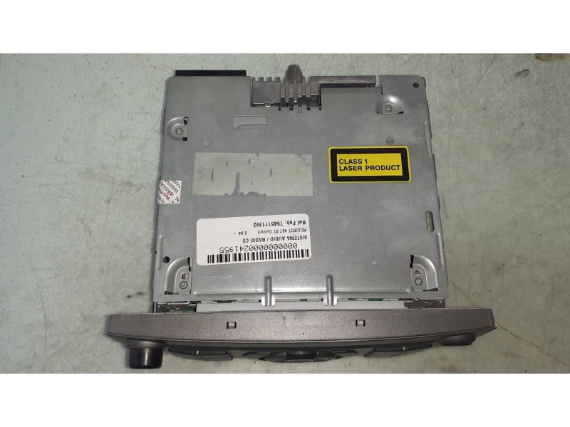 Recambio de sistema audio / radio cd para peugeot 407 st confort referencia OEM IAM 7645111392 815BP511156641707 BLAUPUNKT