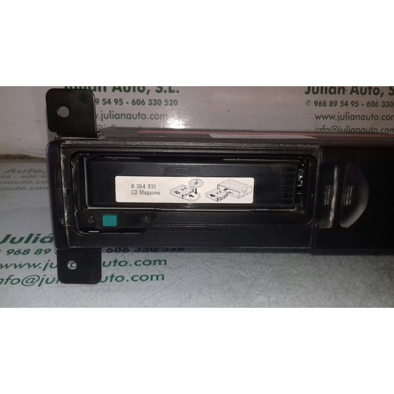 Recambio de sistema audio / radio cd para bmw x5 (e53) 3.0d referencia OEM IAM 65126913389  CARGADOR CD