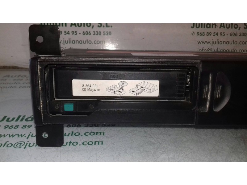 Recambio de sistema audio / radio cd para bmw x5 (e53) 3.0d referencia OEM IAM 65126913389  CARGADOR CD
