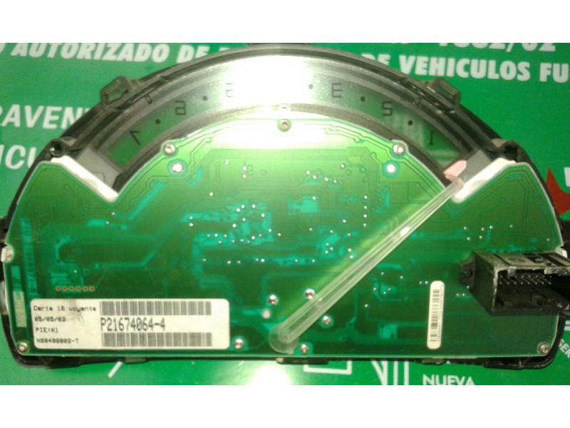 Recambio de cuadro instrumentos para citroen c2 sx referencia OEM IAM 21674064  NS0406802-T