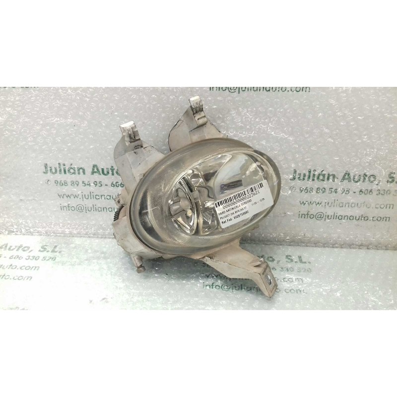 Recambio de faro antiniebla derecho para peugeot 206 berlina xt referencia OEM IAM 9628733980  VALEO