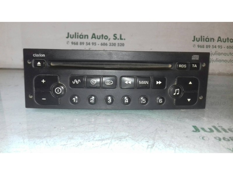Recambio de sistema audio / radio cd para citroen c3 1.4 hdi audace referencia OEM IAM 96488011XT CLARION RD3-01 PU-2471A(G)