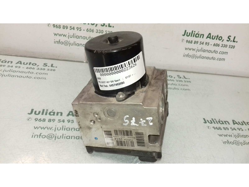 Recambio de abs para peugeot 407 sw sport referencia OEM IAM 9657462080 S118676001K 15732101
