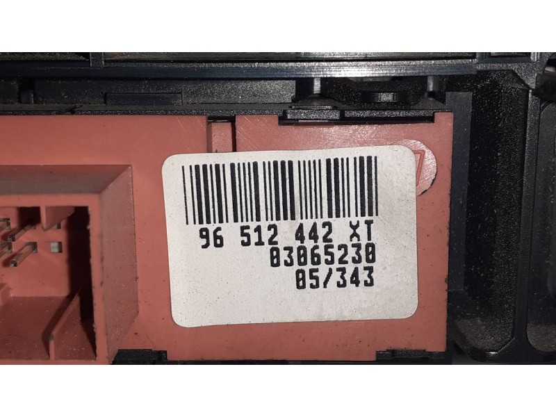 Recambio de mando climatizador para peugeot 407 st confort referencia OEM IAM 96573322YW02  VISTEON