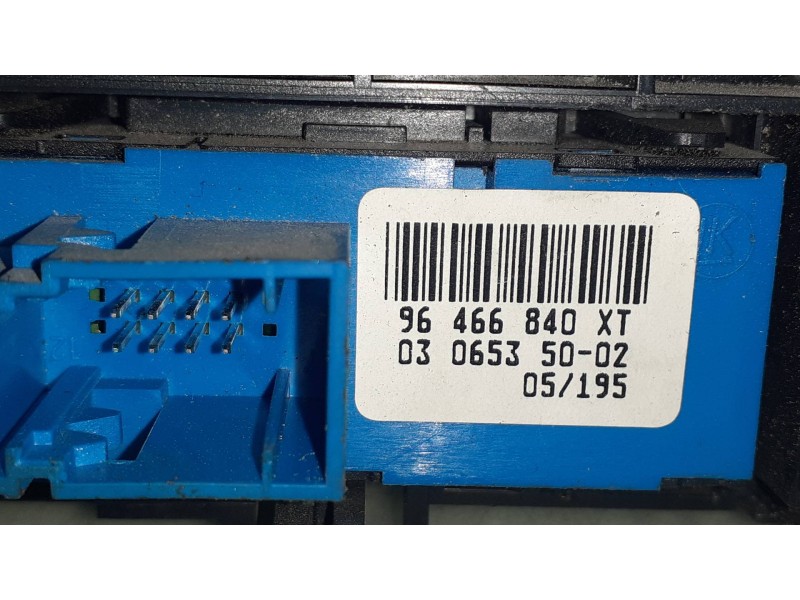 Recambio de mando climatizador para peugeot 407 st confort referencia OEM IAM 96573322YW02  VISTEON