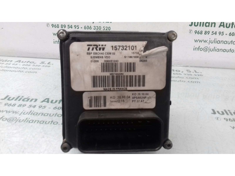 Recambio de abs para peugeot 407 sw sport referencia OEM IAM 9657462080 S118676001K 15732101