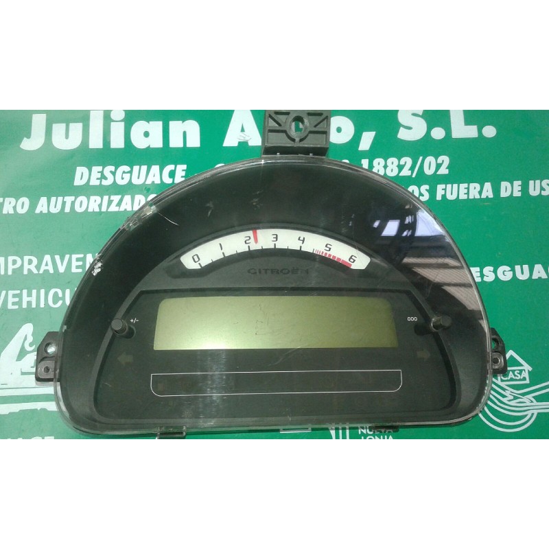 Recambio de cuadro instrumentos para citroen c3 1.4 hdi exclusive referencia OEM IAM 9660225880 28114973-4 NS6377661-1