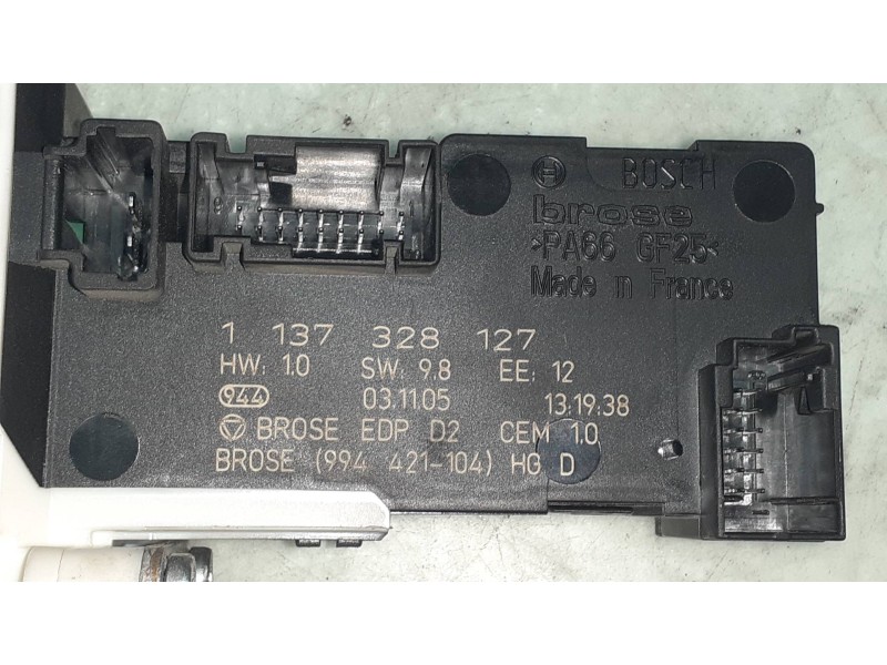 Recambio de motor elevalunas delantero derecho para peugeot 407 st confort referencia OEM IAM 1137328127 994651102 BOSCH