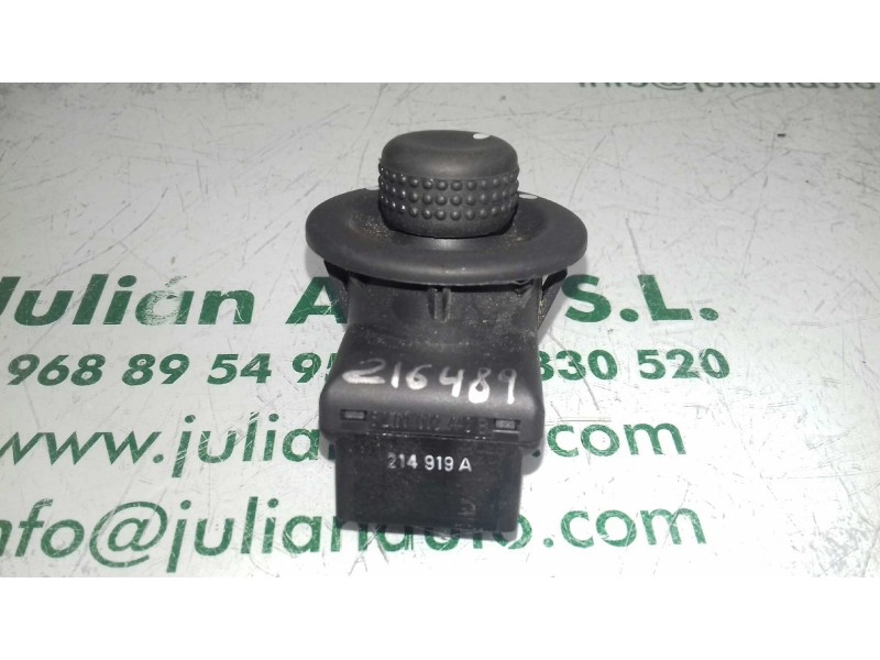 Recambio de mando retrovisor para dacia sandero stepway referencia OEM IAM 8200002442B 4+4 PINES NEGRO