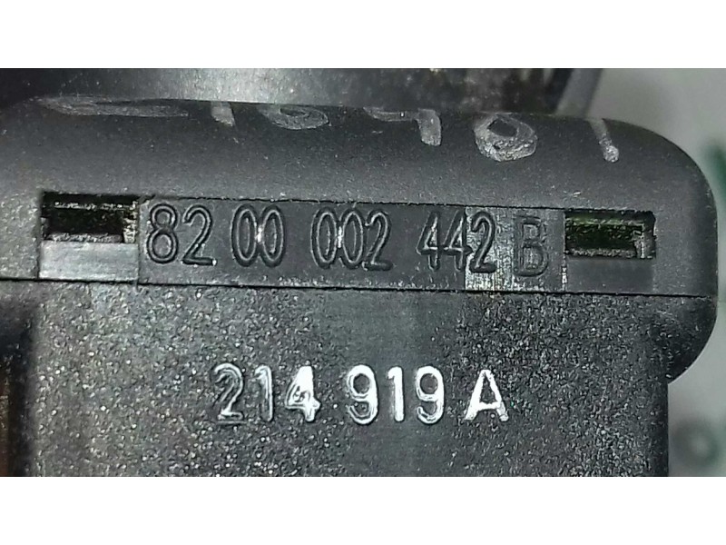 Recambio de mando retrovisor para dacia sandero stepway referencia OEM IAM 8200002442B 4+4 PINES NEGRO