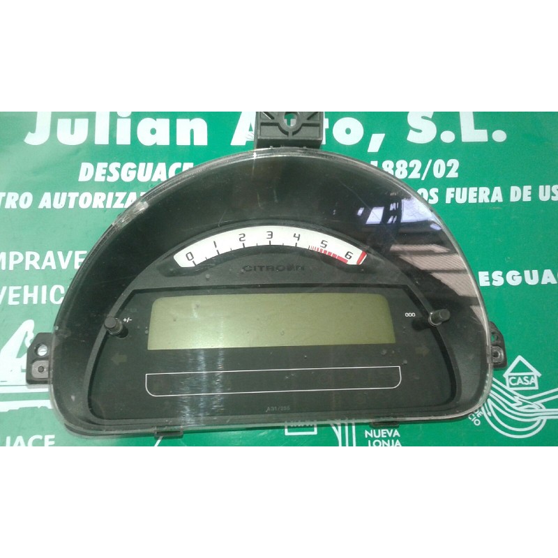 Recambio de cuadro instrumentos para citroen c3 1.4 hdi audace referencia OEM IAM P9660225880 28114973-4 NS8149676-6