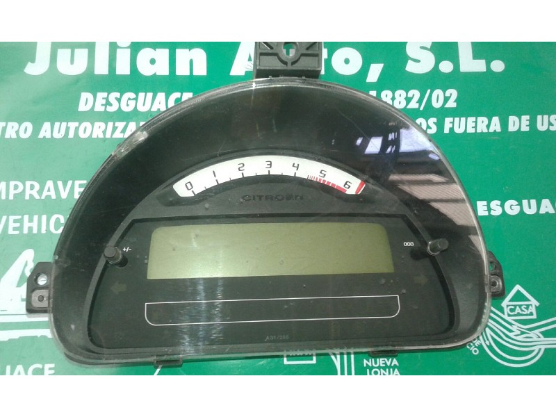 Recambio de cuadro instrumentos para citroen c3 1.4 hdi audace referencia OEM IAM P9660225880 28114973-4 NS8149676-6