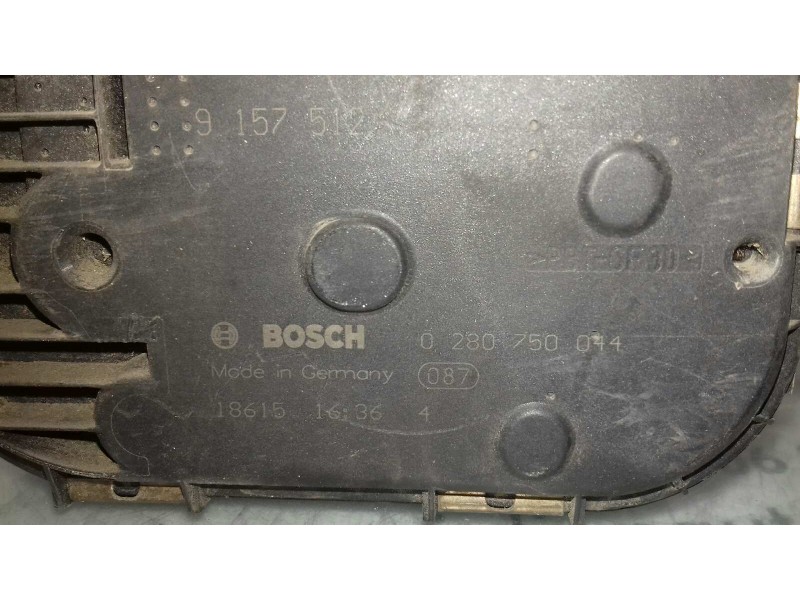Recambio de caja mariposa para opel corsa c comfort referencia OEM IAM 0280750044 9157512 BOSCH