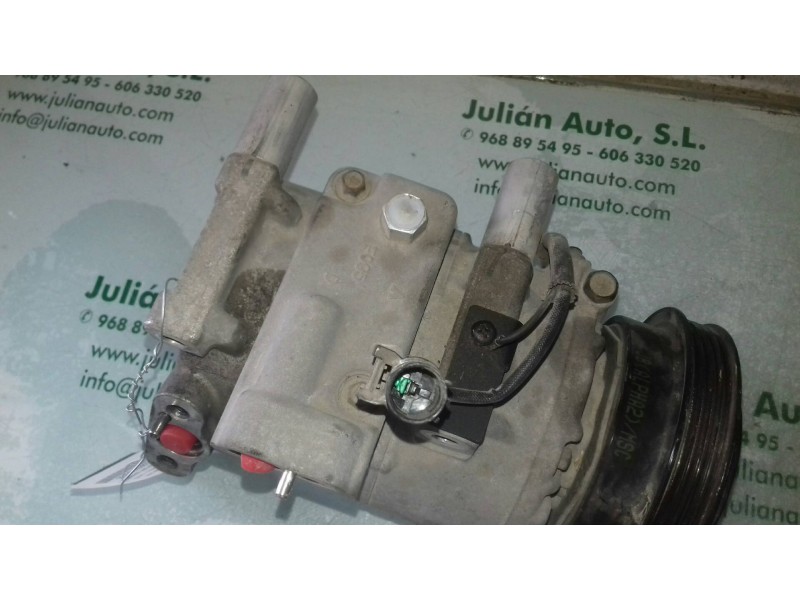 Recambio de compresor aire acondicionado para kia rio 1.4 active referencia OEM IAM 1127024600 6SBU16 6F0710406