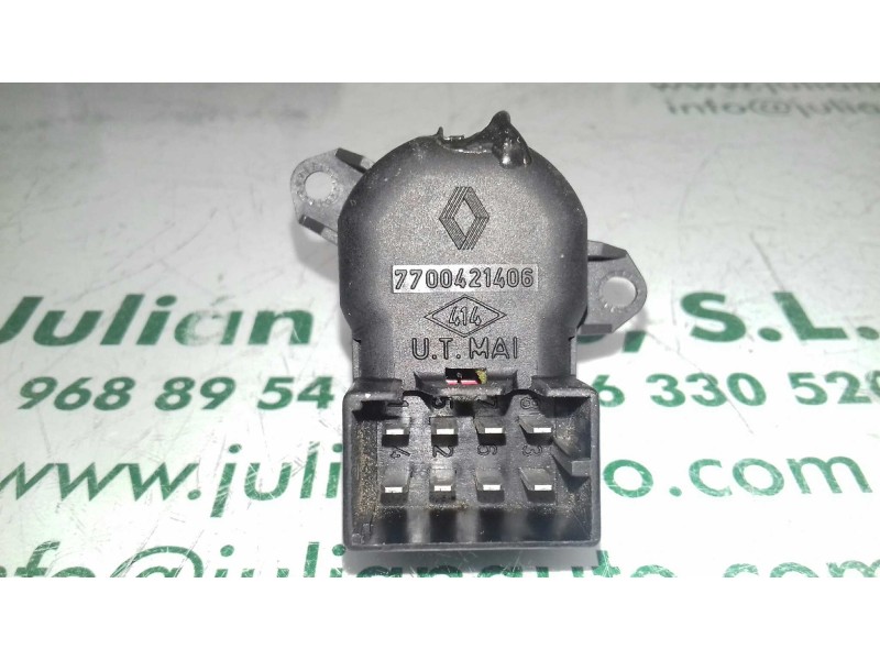 Recambio de mando retrovisor para renault laguna (b56) referencia OEM IAM 7700421406 4 + 4 PINES NEGRO