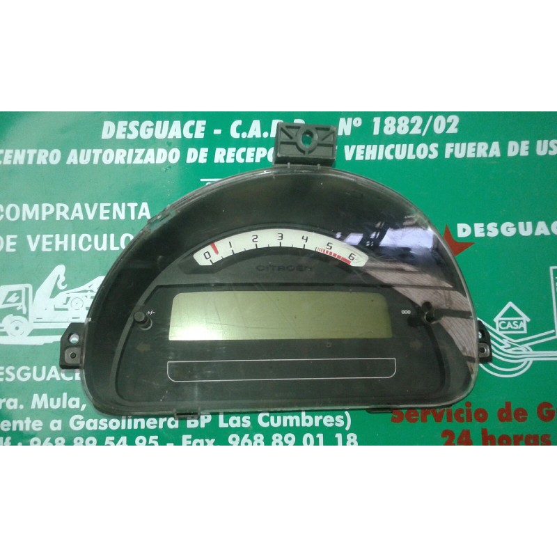 Recambio de cuadro instrumentos para citroen c3 1.4 hdi exclusive referencia OEM IAM 9660225880 28114972-4 NS6813504-6