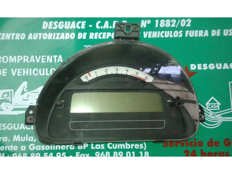 Recambio de cuadro instrumentos para citroen c3 1.4 hdi exclusive referencia OEM IAM 9660225880 28114972-4 NS6813504-6