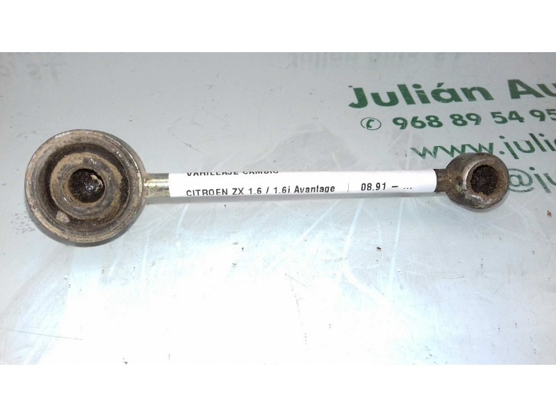 Recambio de varillaje cambio para citroen zx 1.6 / 1.6i avantage referencia OEM IAM   100 MM