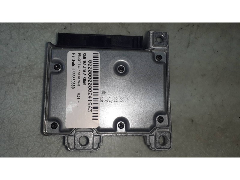 Recambio de centralita airbag para peugeot 407 st confort referencia OEM IAM 9655880880 216102810 AUTOLIV